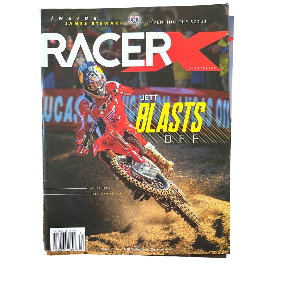Racer X Illustrated‎ Magazine October 2023 Jett Lawrence Motocross